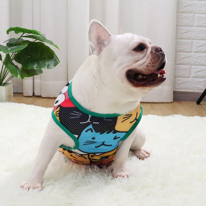 Cat Print Vest