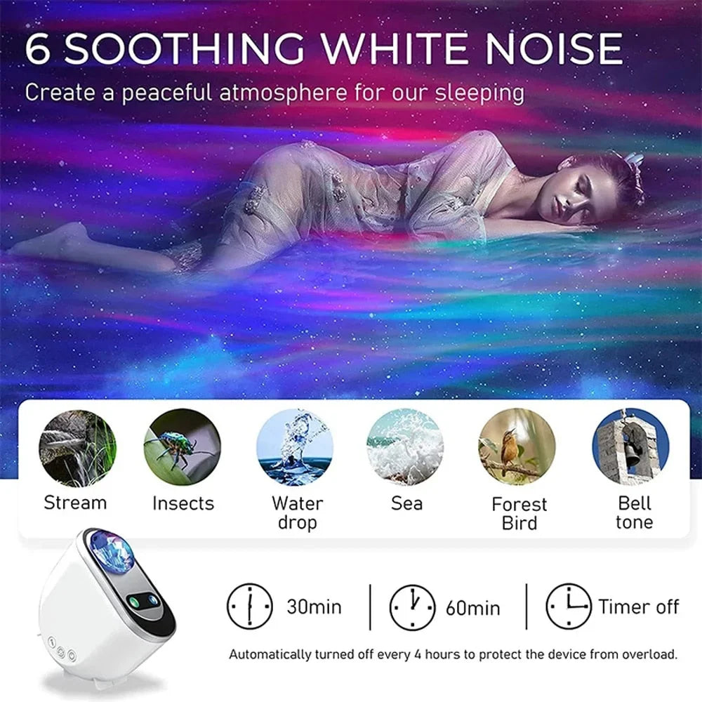 Northern Light Aurora Projectors Galaxy Star Projector Starry Lamp