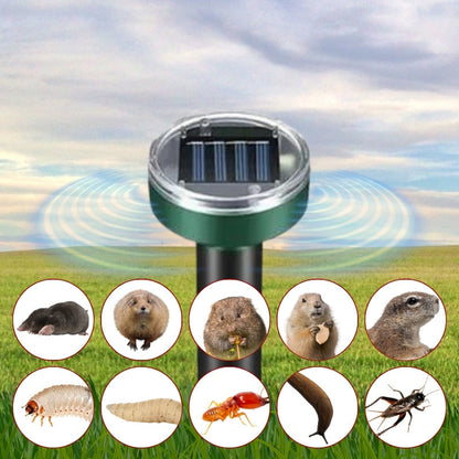 Infrared Solar Powered Underground Repellent