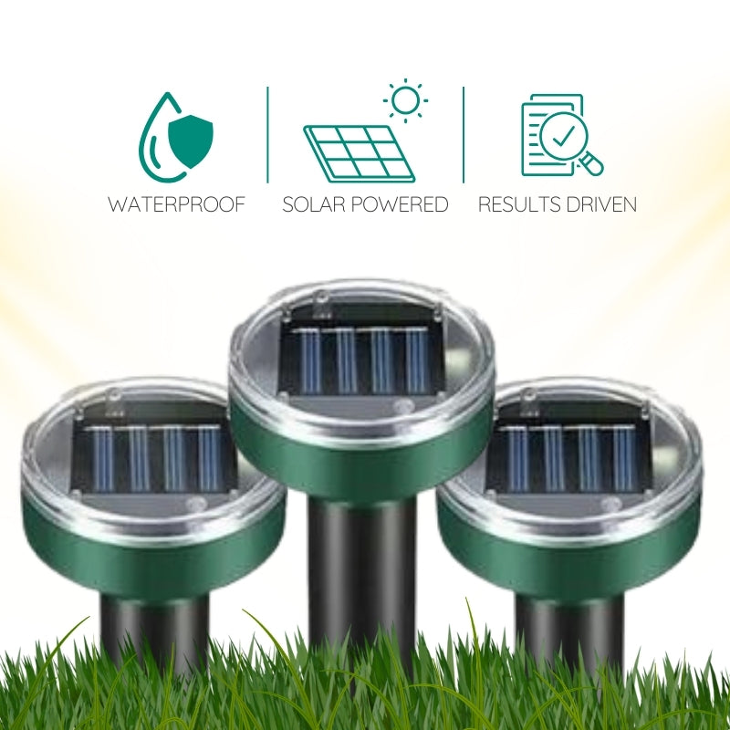 Infrared Solar Powered Underground Repellent