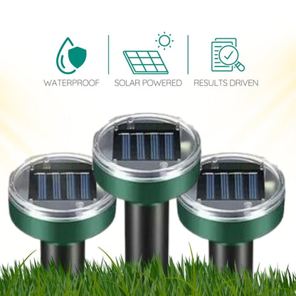 Infrared Solar Powered Underground Repellent