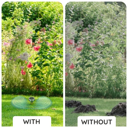 Infrared Solar Powered Underground Repellent