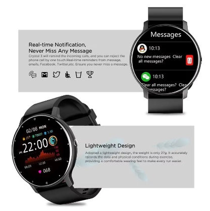 2024 Smart watch for men women Bluetooth Fitness monitoring watch
