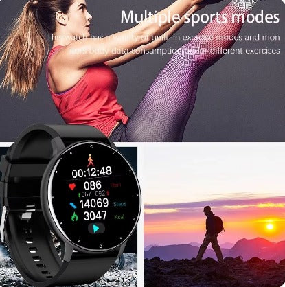2024 Smart watch for men women Bluetooth Fitness monitoring watch